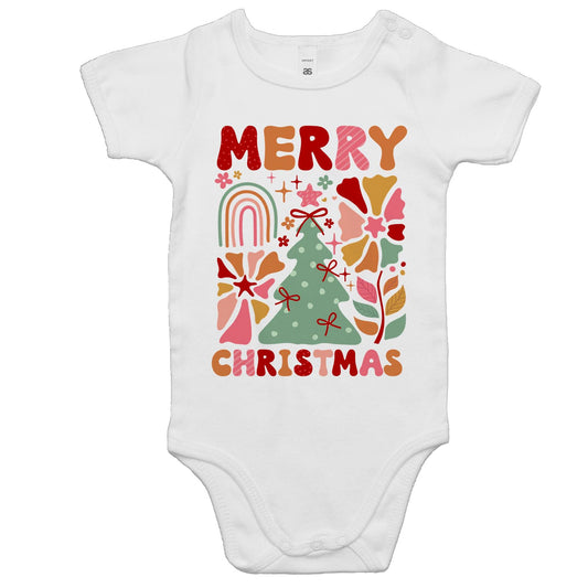 Merry Christmas - Baby Bodysuit