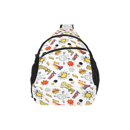 Super Dog - Chest Bag With Full Print