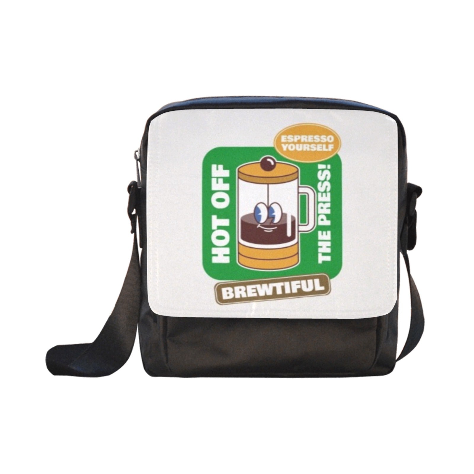 Brewtiful - Crossbody Nylon Bag Crossbody Bags Printed Offshore