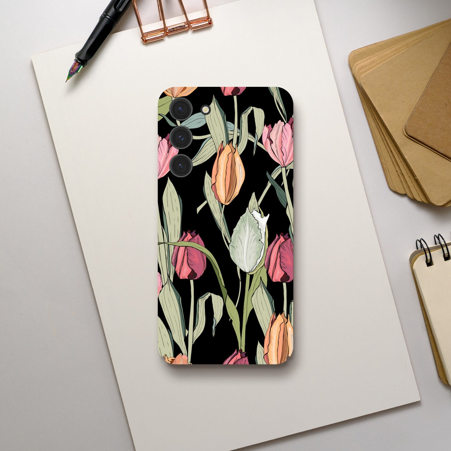 Tulips - Slim case Samsung - Galaxy S23 Plus Print Material Globally Fulfilled