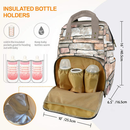 Stone Wall - Multifunction Backpack Multifunction Backpack Printed Offshore