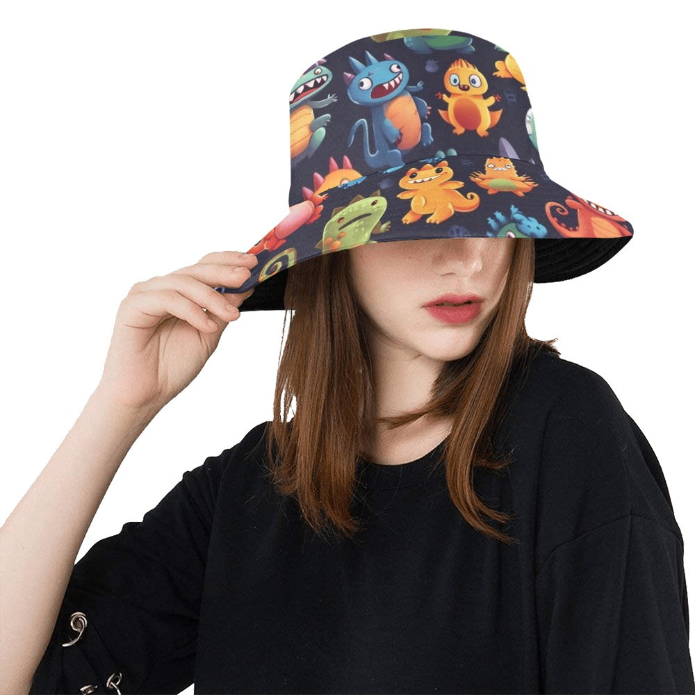 Monster Mania - Womens Bucket Hat