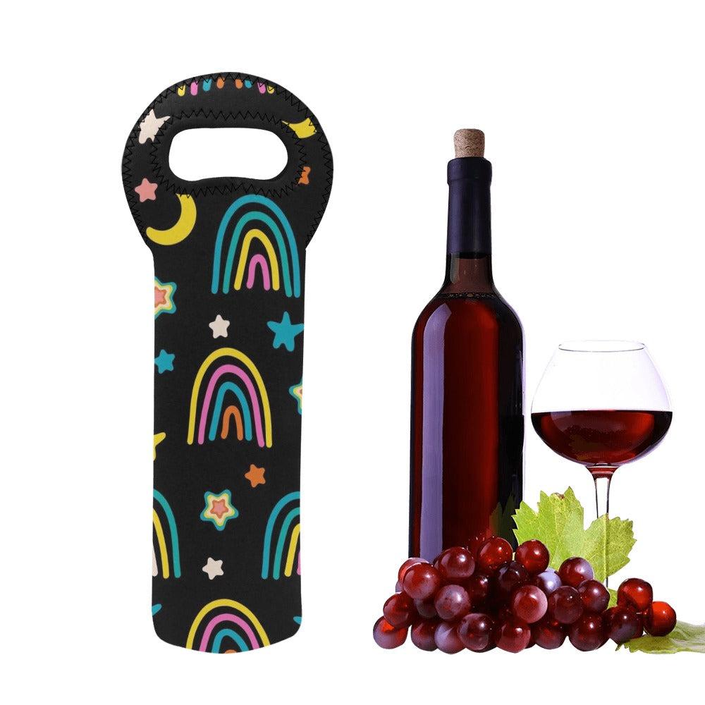 Rainbows - Neoprene Wine Bag