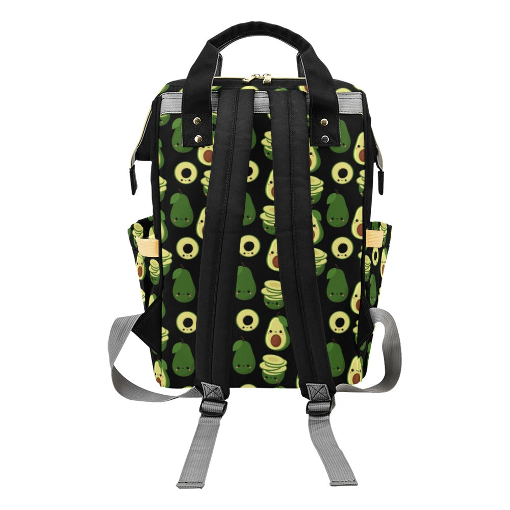 Cute Avocados - Multifunction Backpack Multifunction Backpack Food Printed Offshore