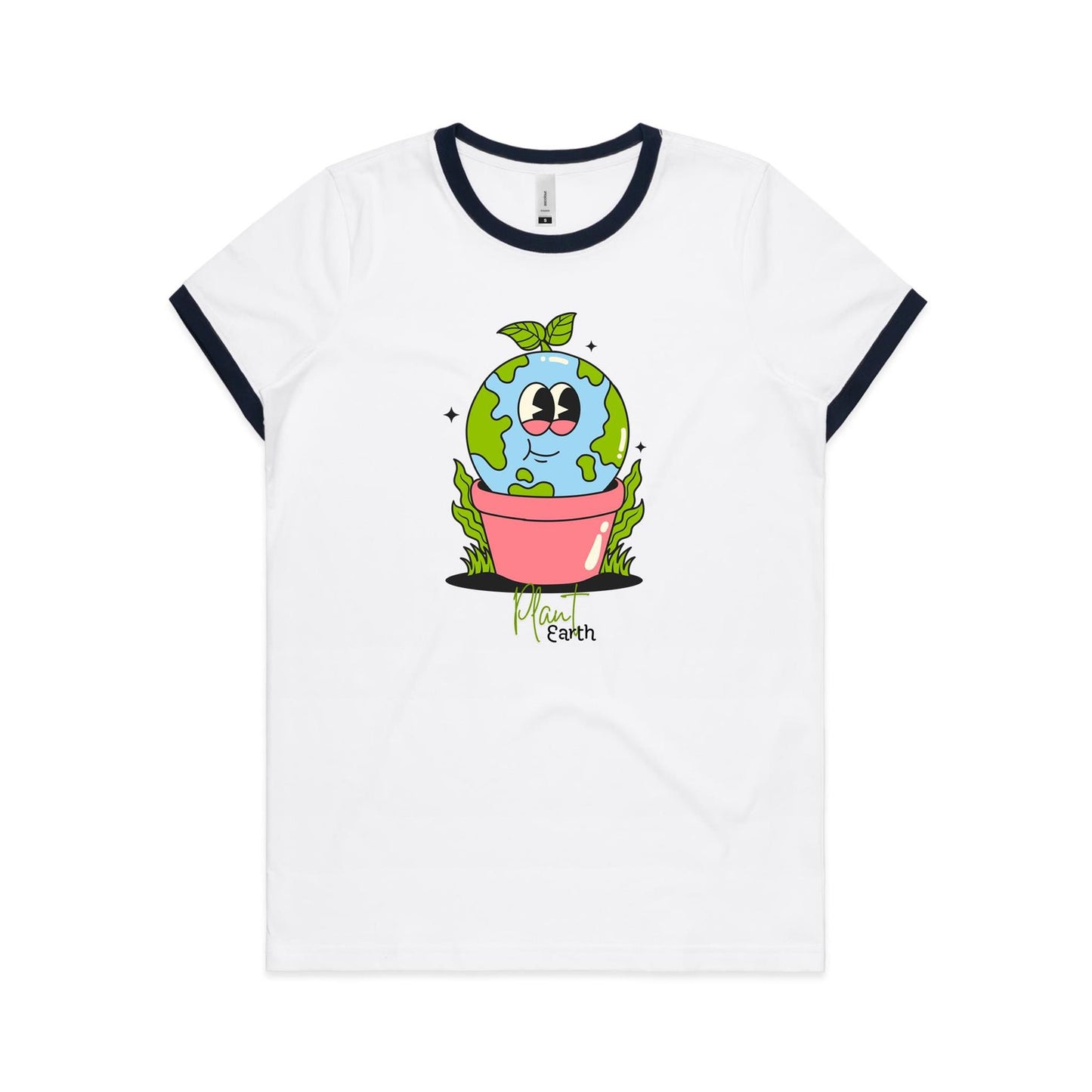 Plant Earth - Women's Ringer Tee