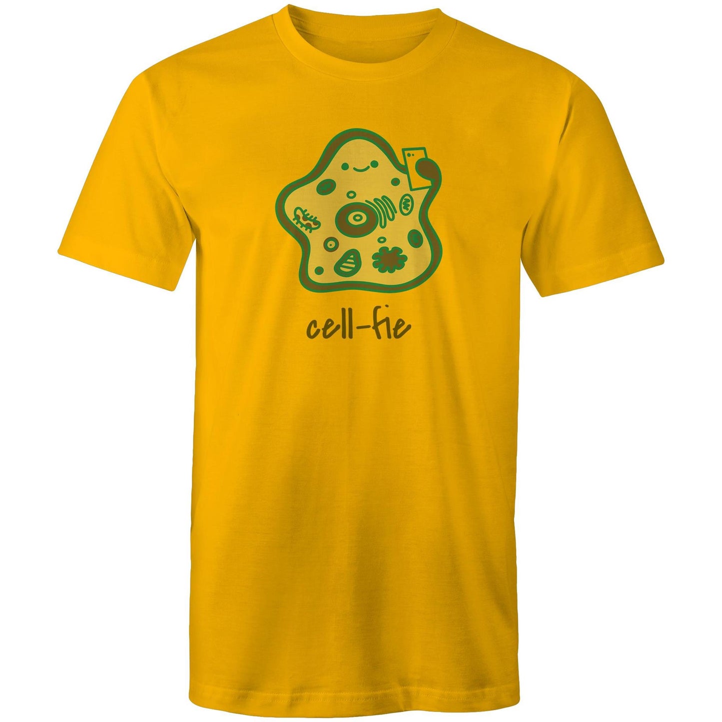 Cell-fie, Cell, Selfie - Mens T-Shirt