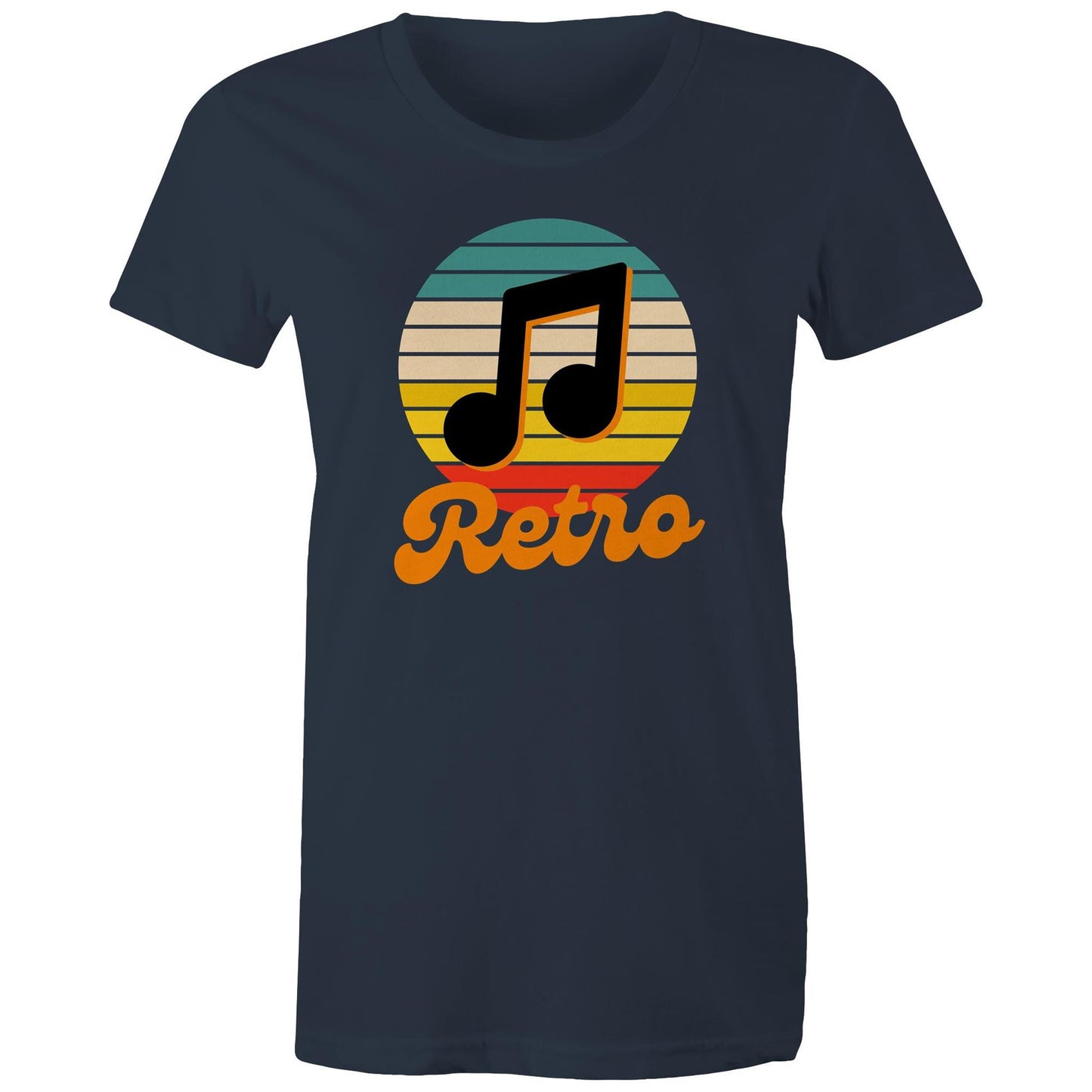 Retro Music - Womens T-shirt