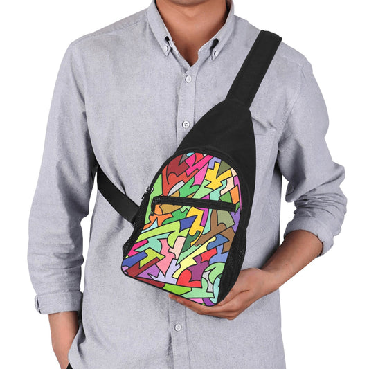 Bright Abstract - Chest Bag