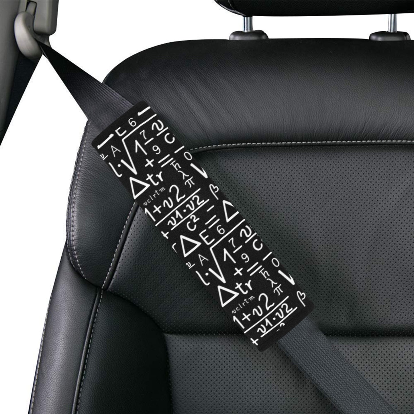 Mathematics - Car Seat Belt Cover 7''x10'' (Pack of 2)