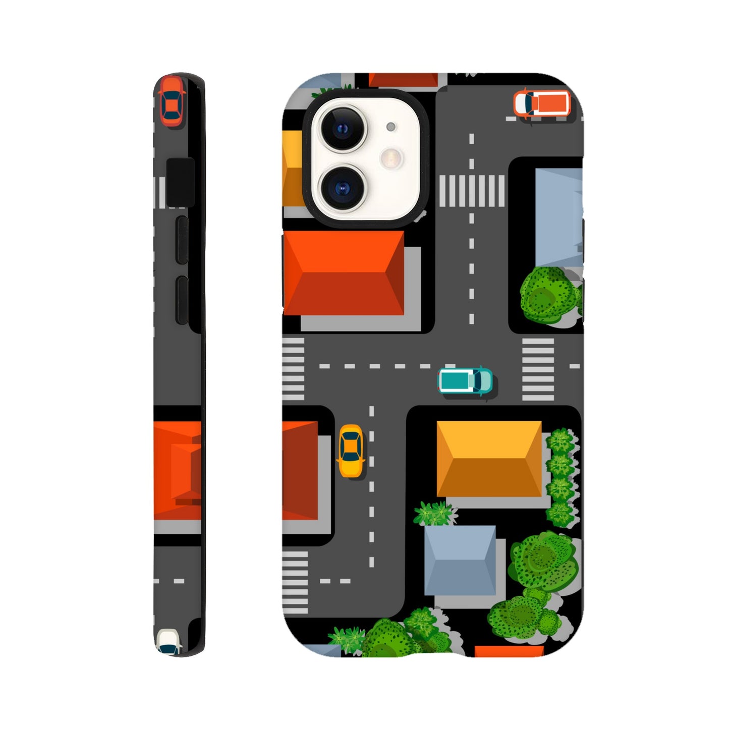 Road Map - Phone Tough Case iPhone 12 Mini Phone Case Globally Fulfilled