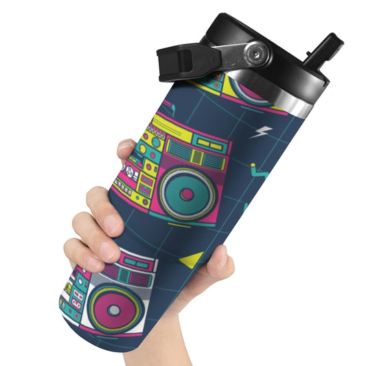 Boombox - 30oz Tumbler with Top Handle