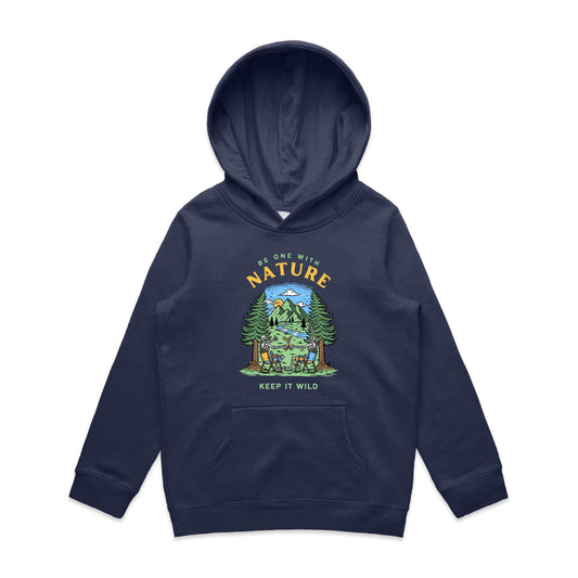 Be One With Nature, Skeleton - Youth Supply Hood