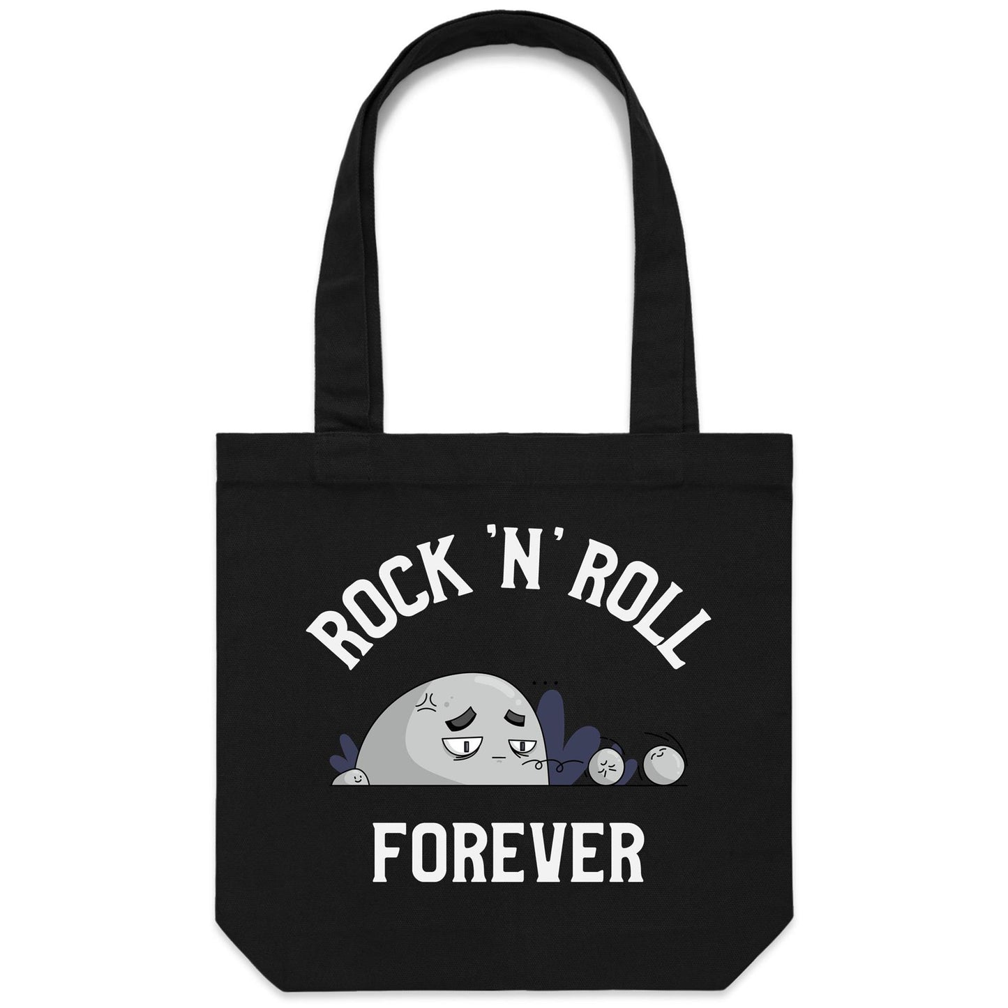 Rock And Roll Forever - Canvas Tote Bag