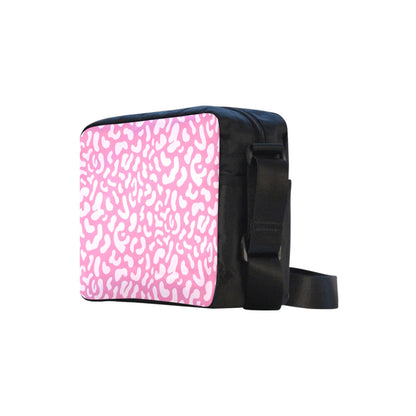 Pink Leopard - Classic Cross-body Nylon Bag