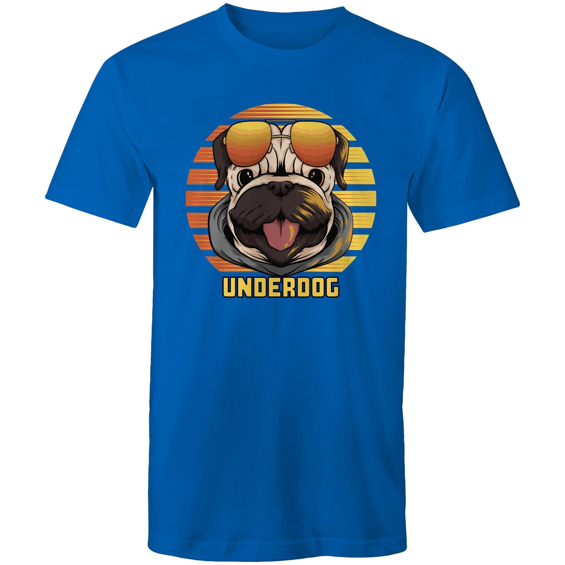Underdog - Mens T-Shirt Bright Royal Mens T-shirt animal