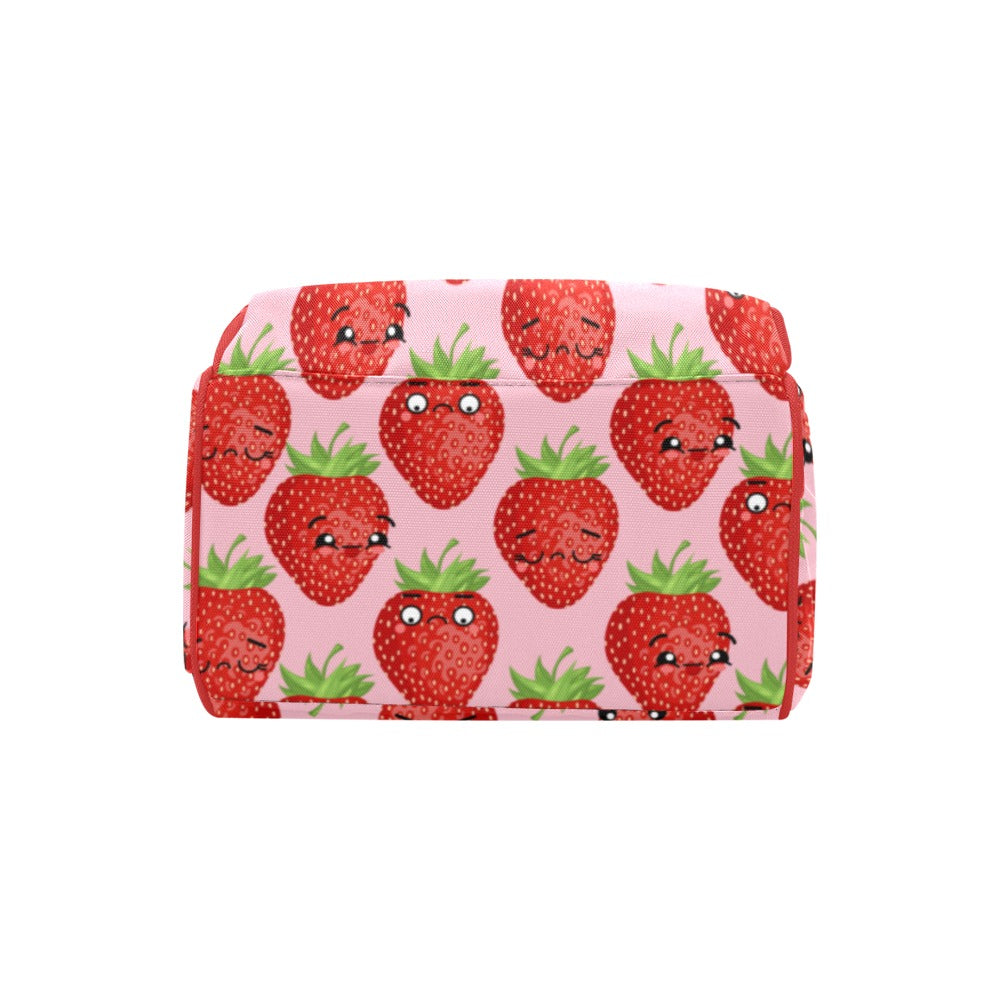 Strawberry Characters - Multifunction Backpack Multifunction Backpack Food Printed Offshore