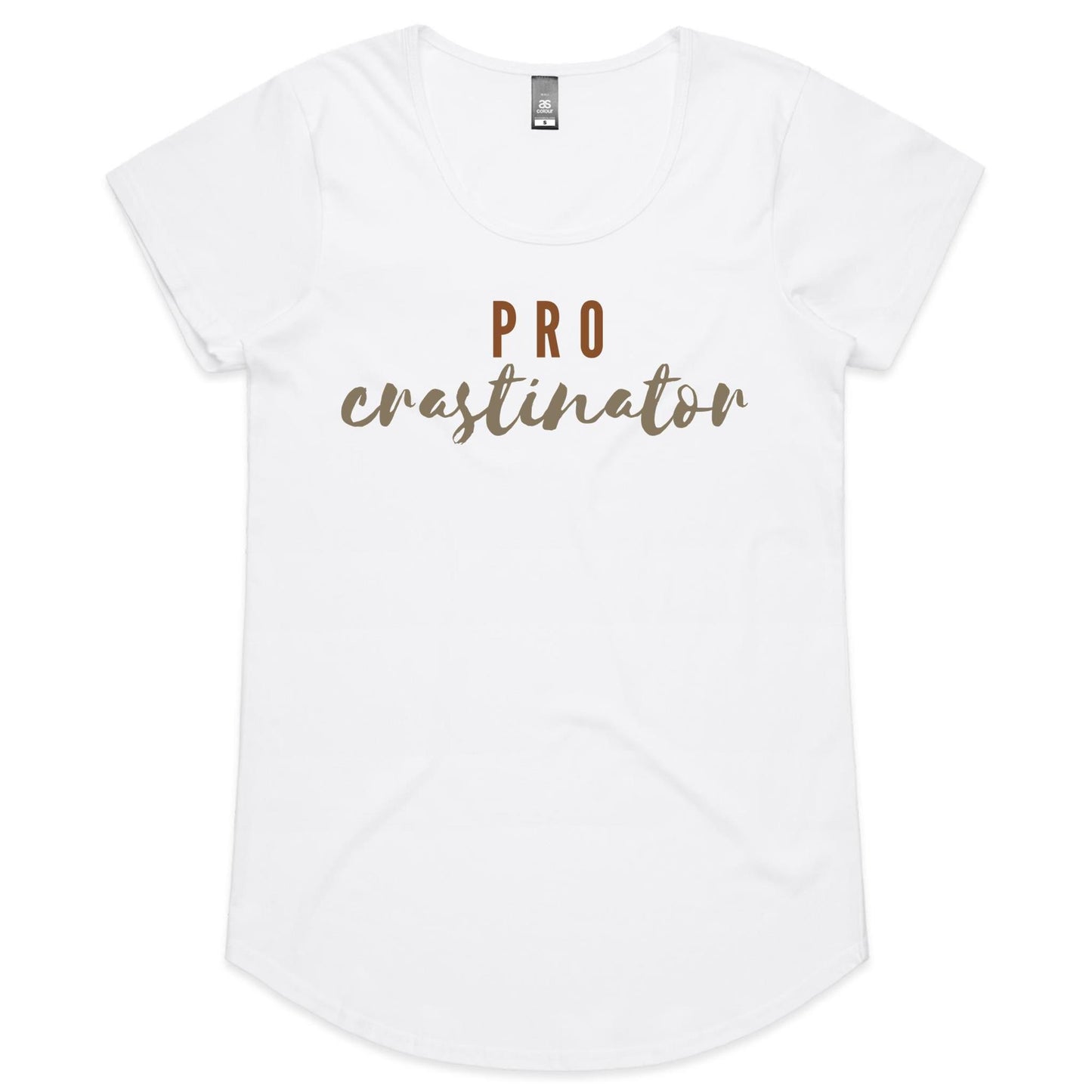 Procrastinator - Womens Scoop Neck T-Shirt