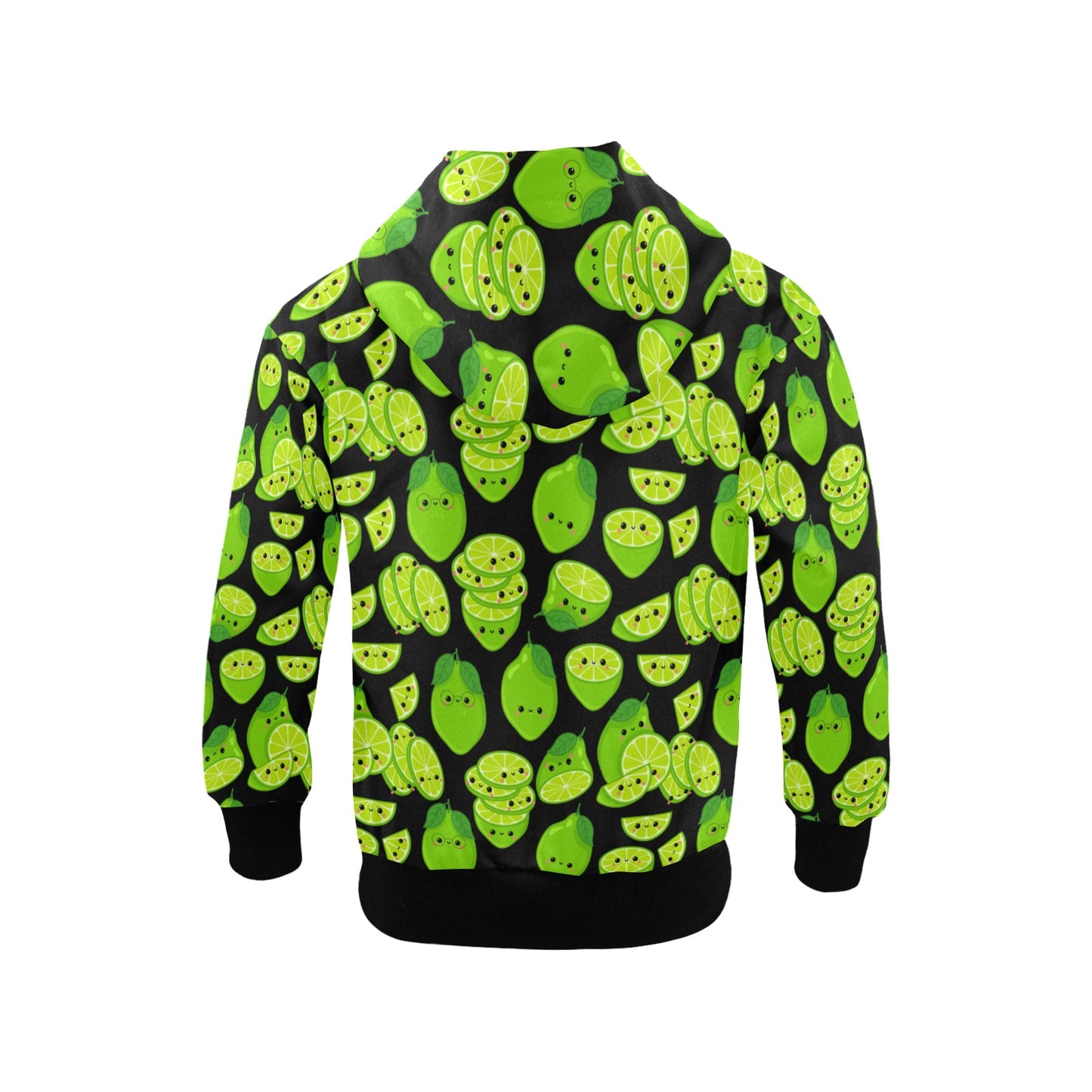 Cute Limes - Senior Girls Zip Up Hoodie