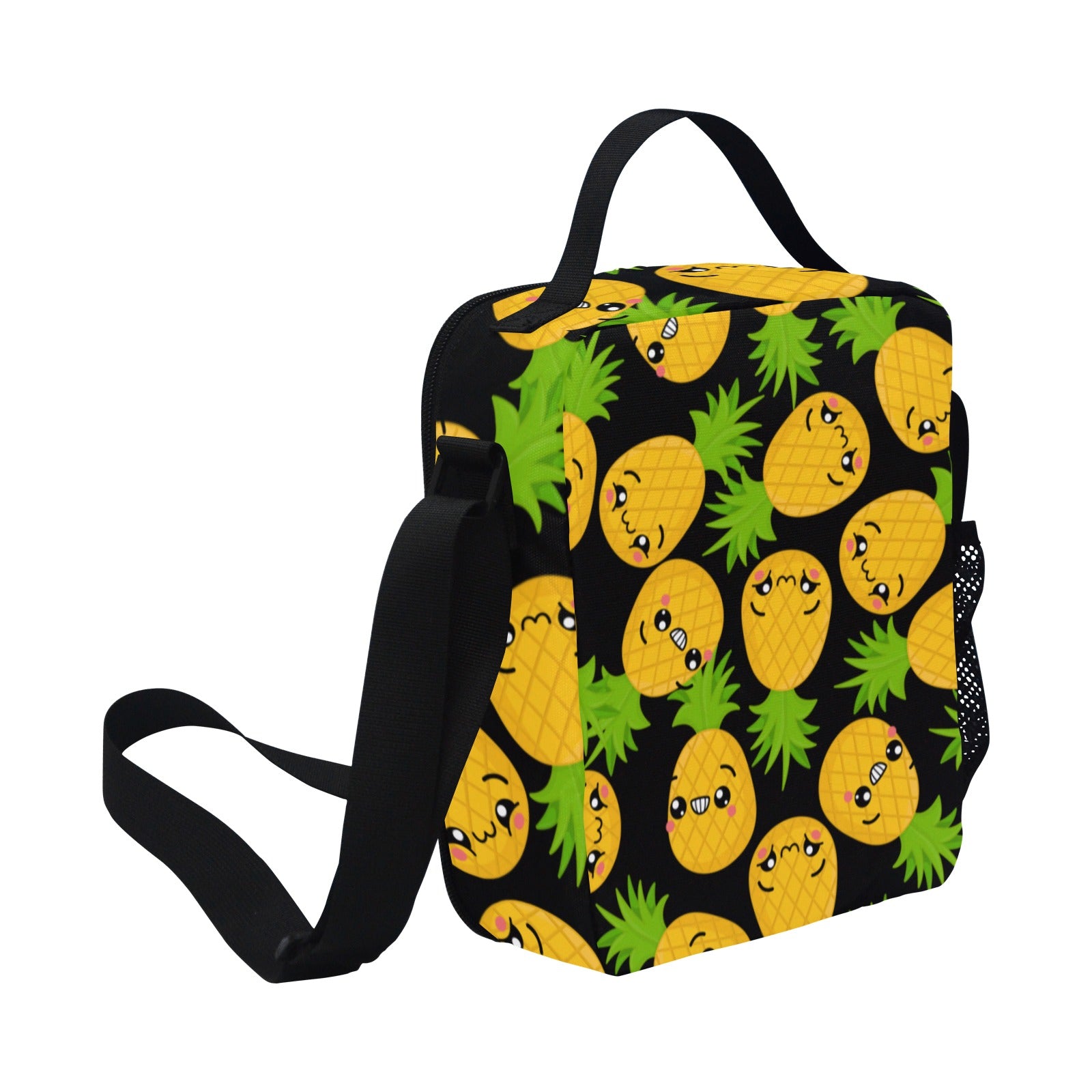 Cool Pineapples - Crossbody Lunch Bag for Kids Kids Crossbody Lunch Bag