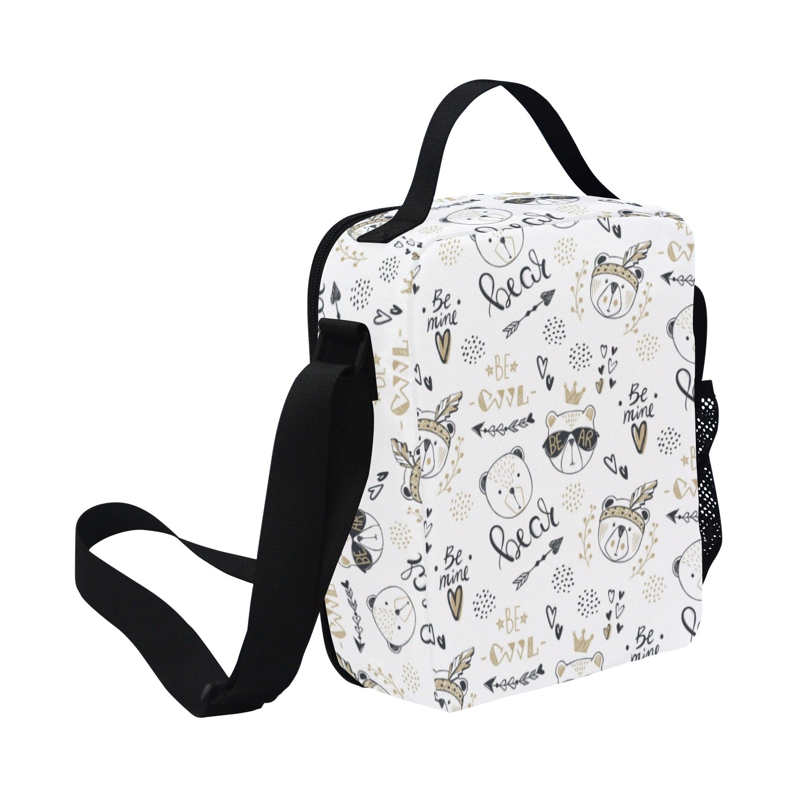 Bears - Crossbody Lunch Bag for Kids Kids Crossbody Lunch Bag