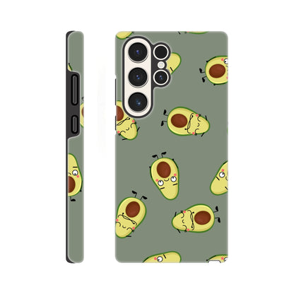 Avocado Characters - Phone Tough Case Galaxy S23 Ultra Phone Case food Globally Fulfilled