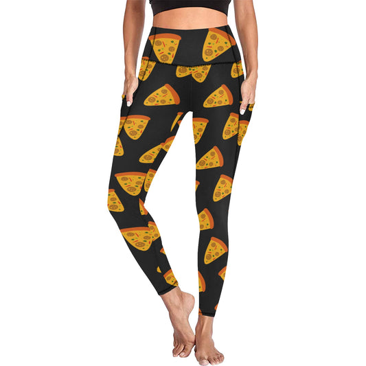 Pizzas - Women's Leggings with Pockets