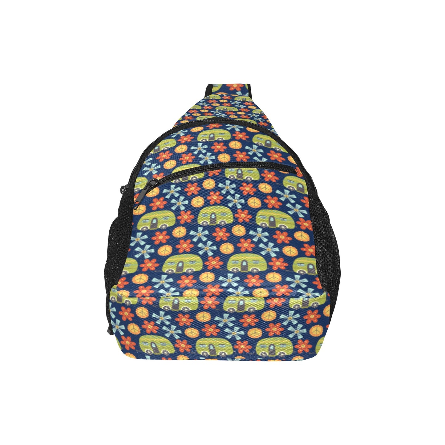 Hippy Caravan - Chest Bag With Full Print