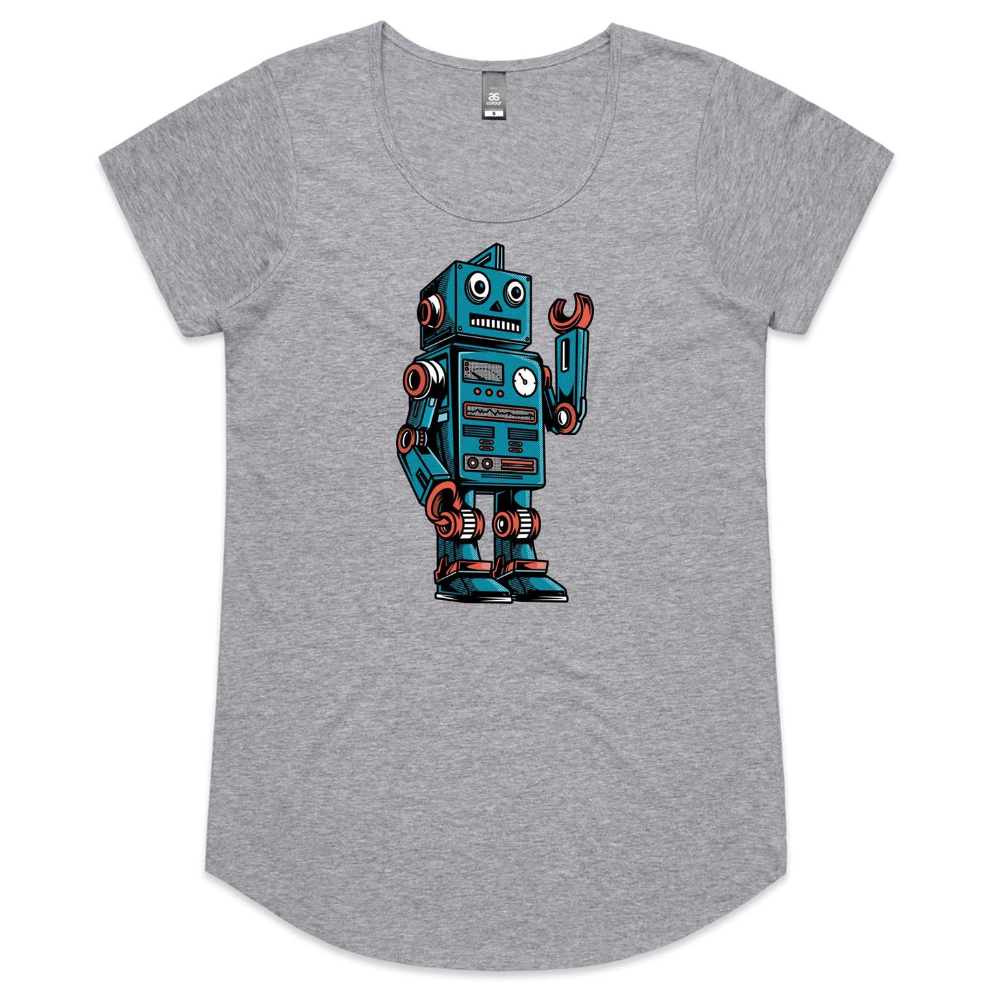 Robot - Womens Scoop Neck T-Shirt