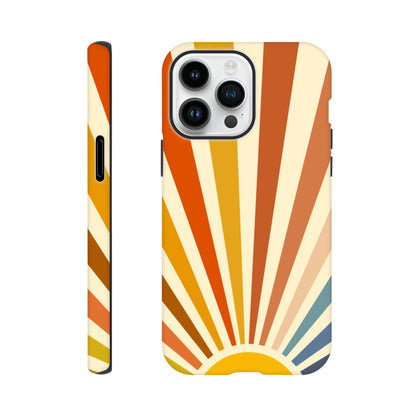 Sunshine - Phone Tough case iPhone 14 Pro Max Phone Case Globally Fulfilled Retro Summer