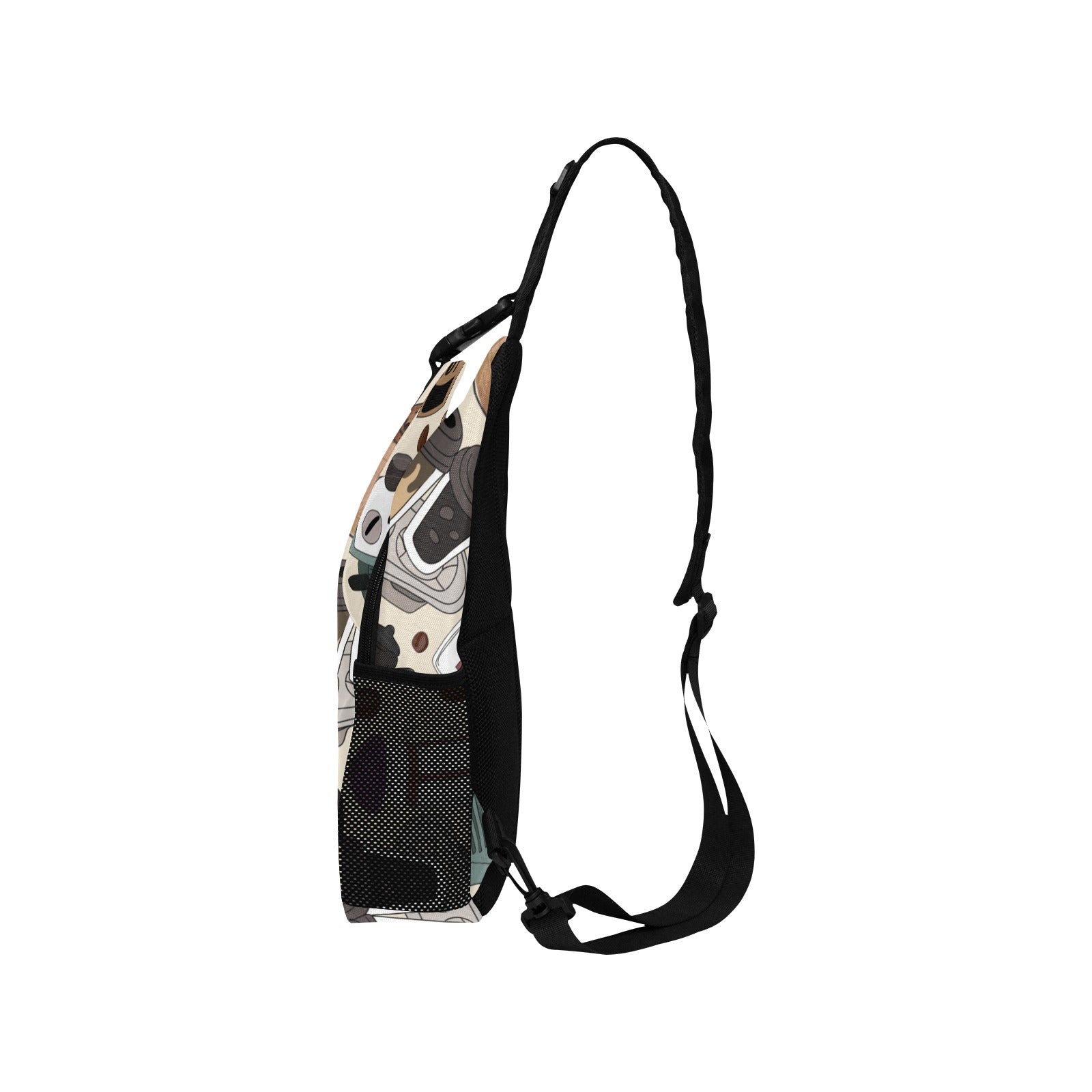 All The Coffee - Cross-Body Chest Bag Cross-Body Chest Bag Printed Offshore