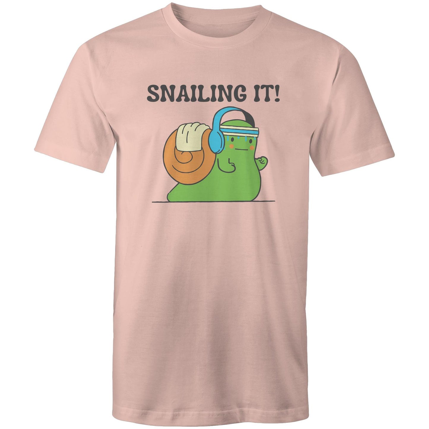 Snailing It - Mens T-Shirt