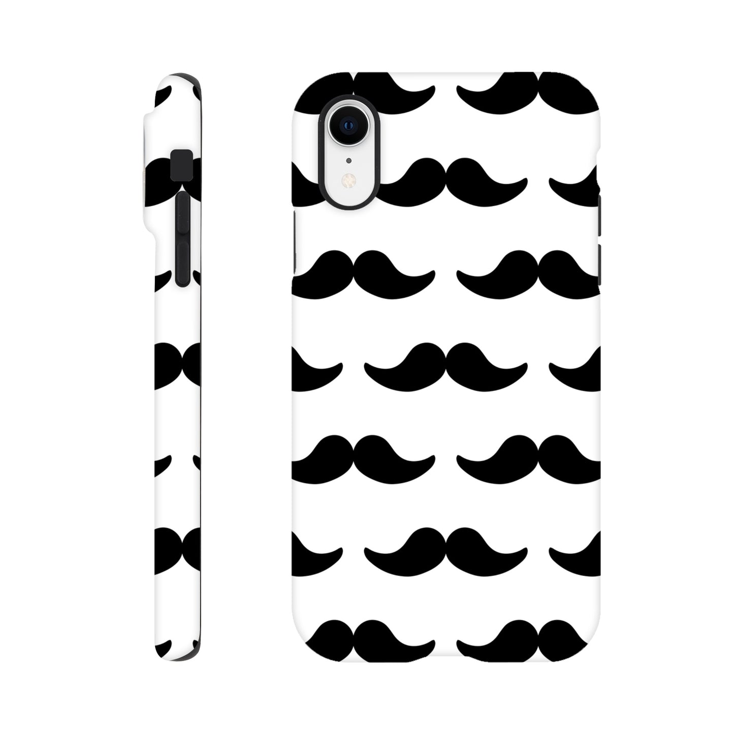 Moustache - Phone Tough Case iPhone XR Phone Case Funny Globally Fulfilled