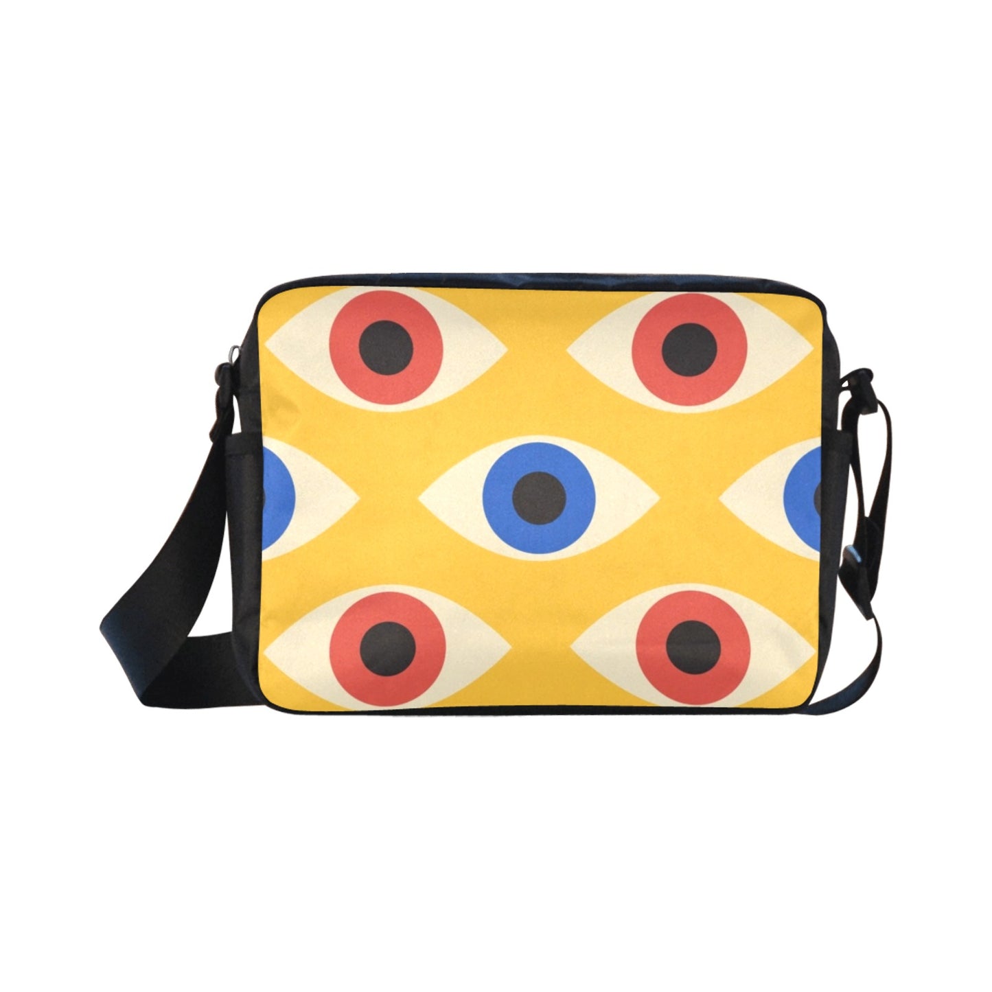 Eyes on Yellow - Classic Cross-body Nylon Bag