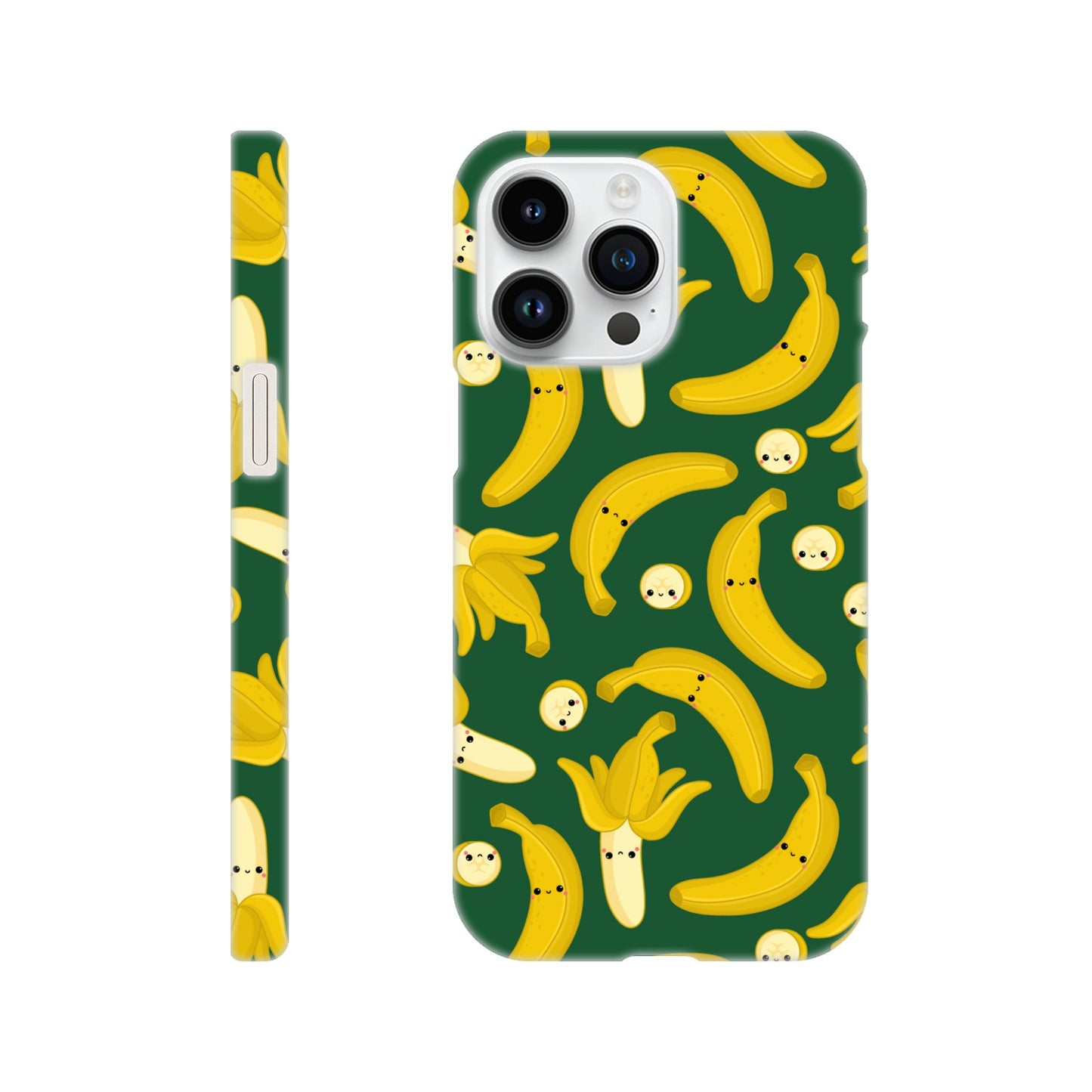 Happy Bananas - Phone Cases Slim case Apple - iPhone 14 Pro Max Print Material Globally Fulfilled