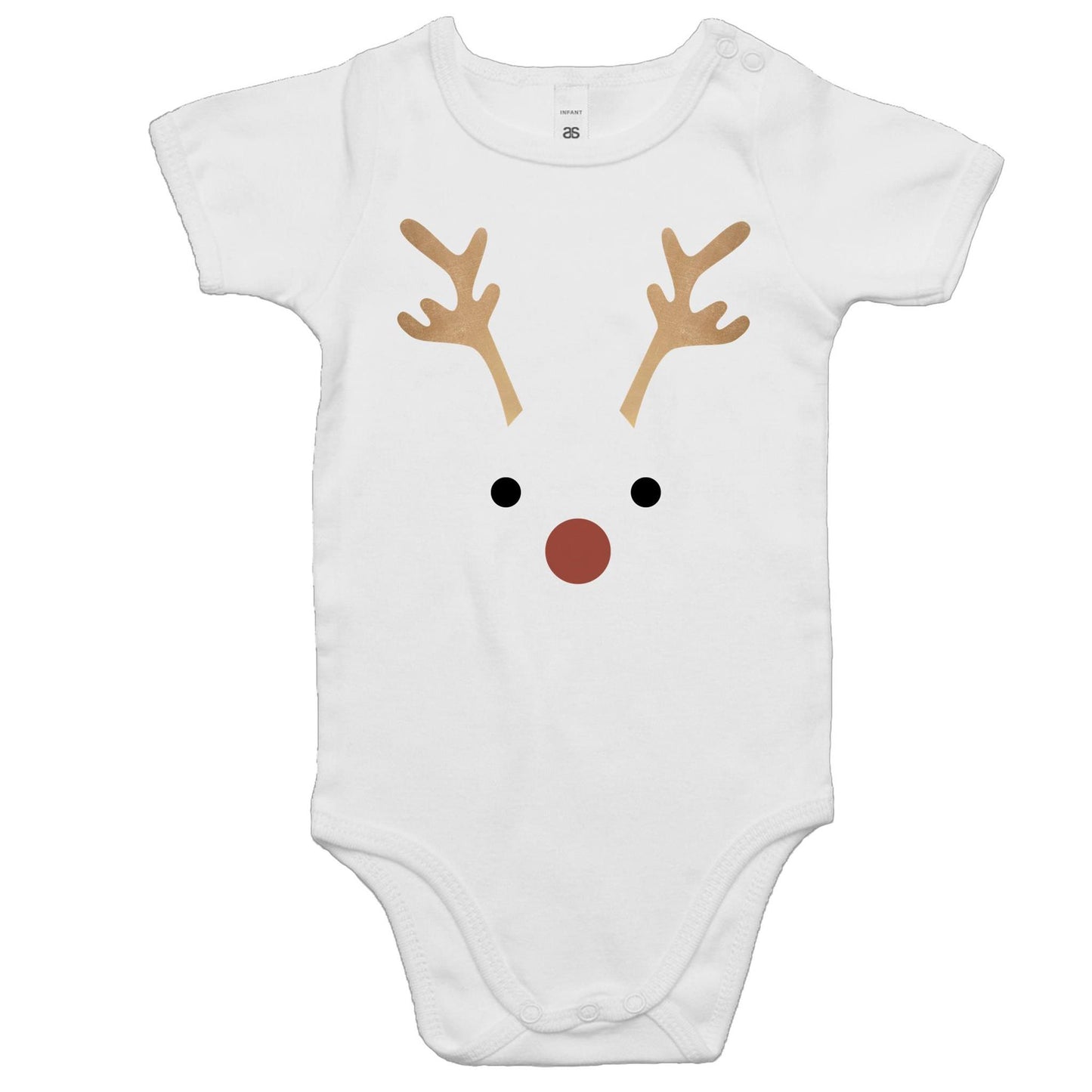 Red Nose Reindeer - Baby Bodysuit