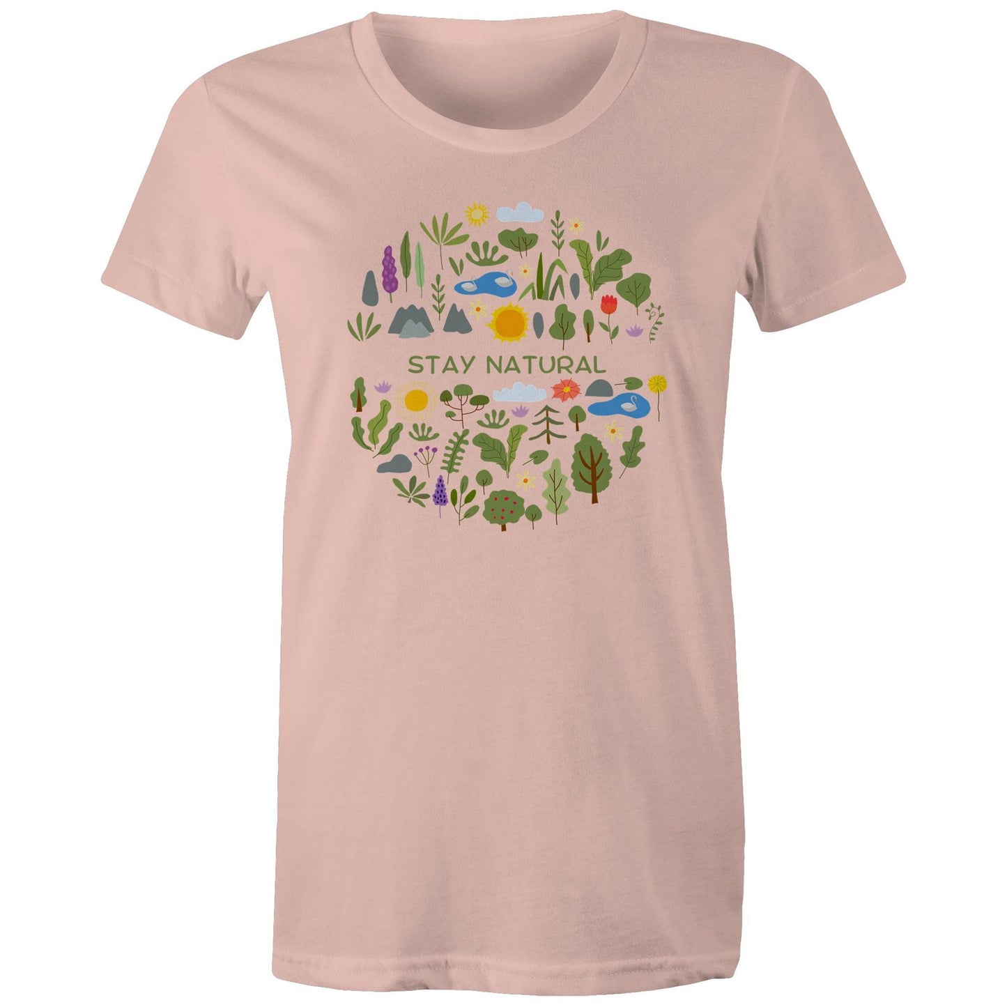 Stay Natural - Womens T-shirt