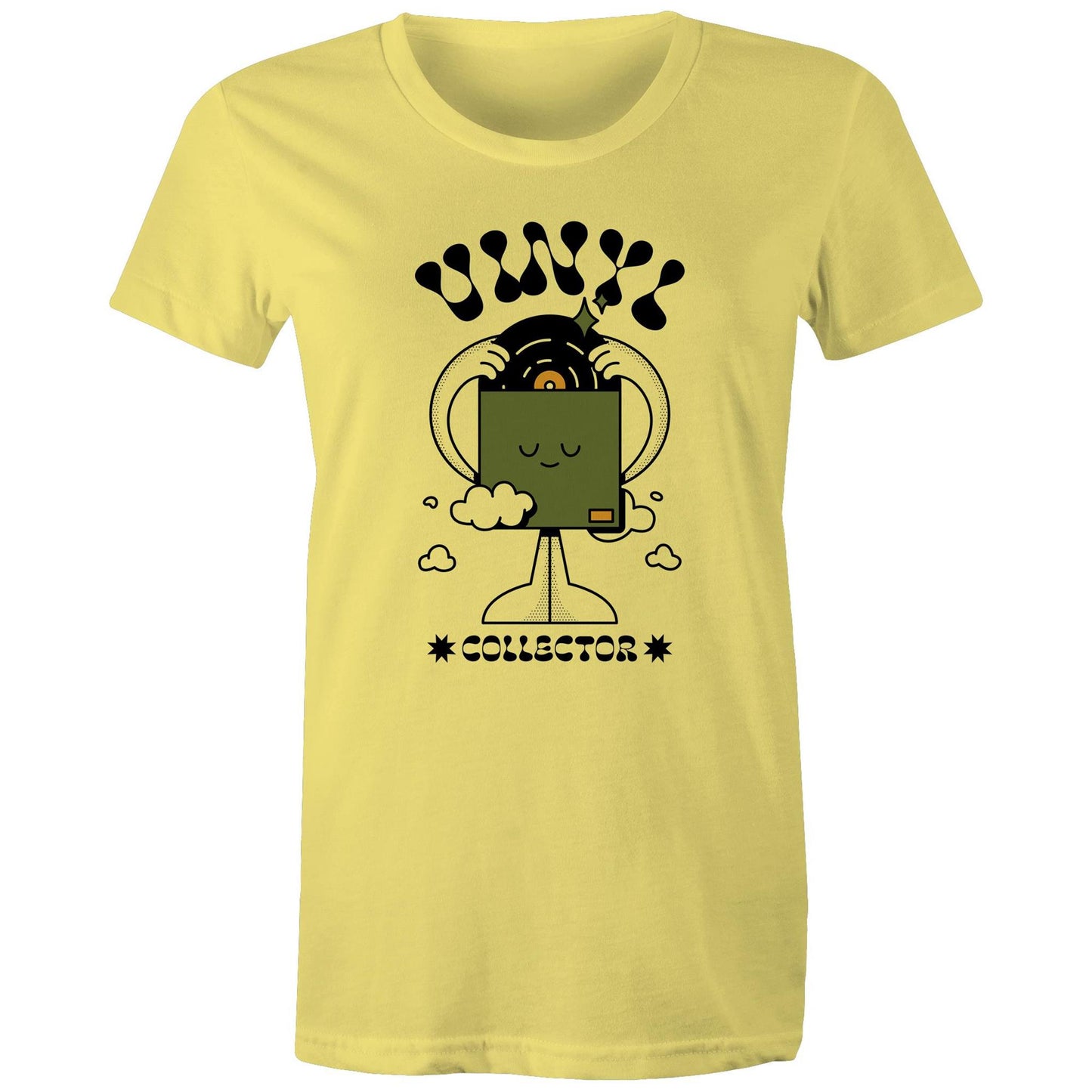 Vinyl Collector, Records - Womens T-shirt