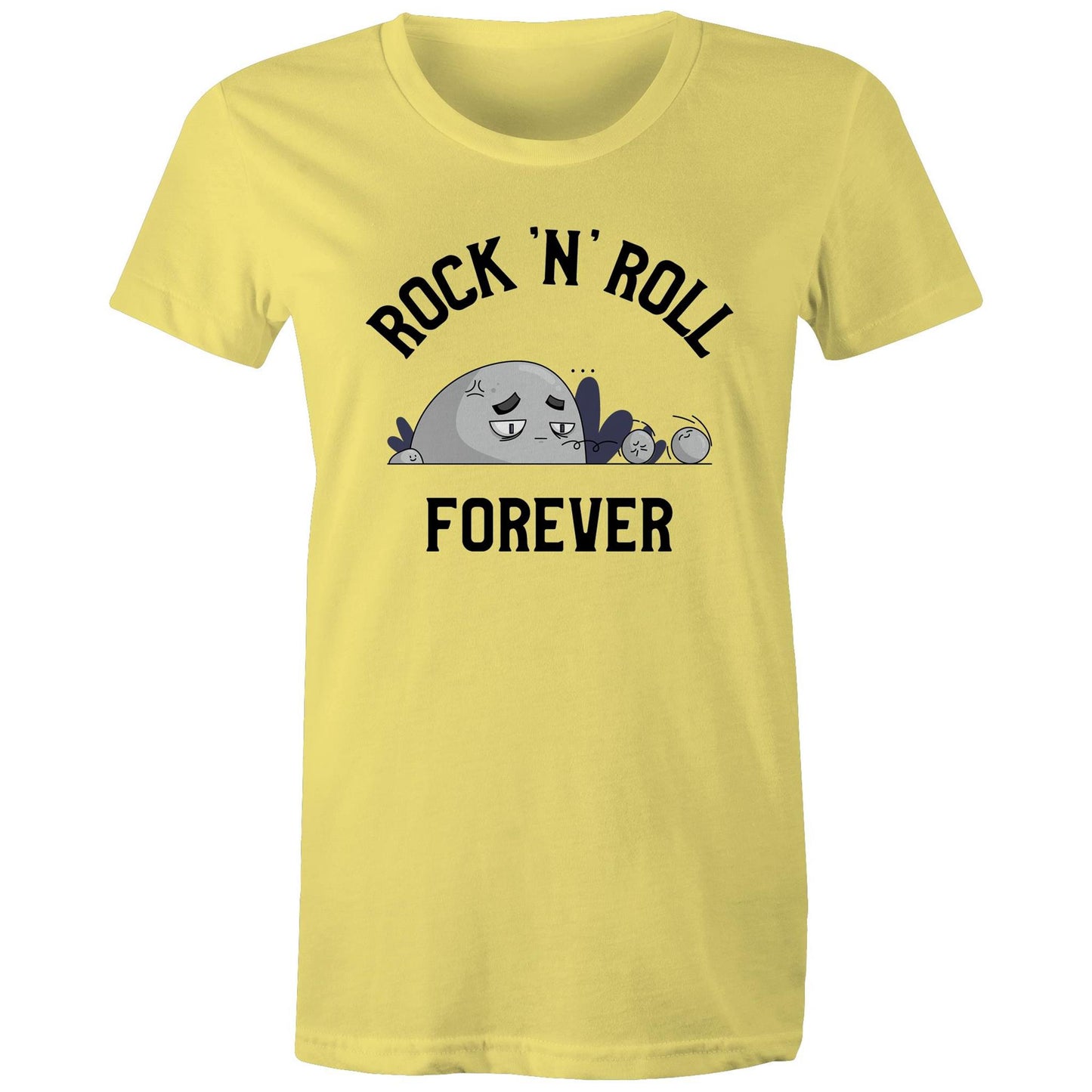 Rock And Roll Forever - Womens T-shirt