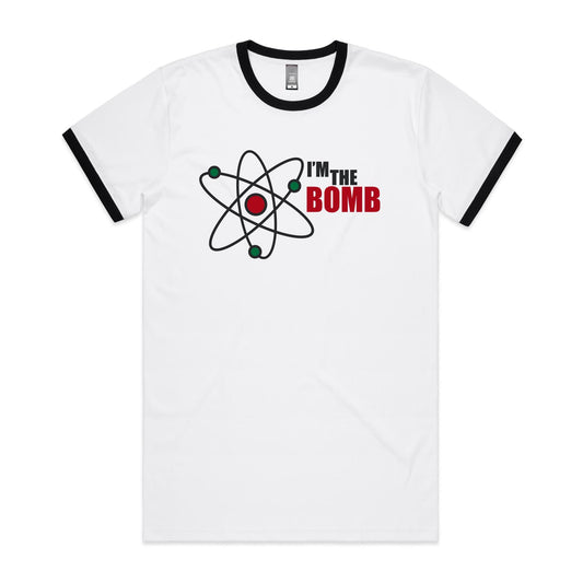 I'm The Bomb, Atom - Staple Ringer Tee