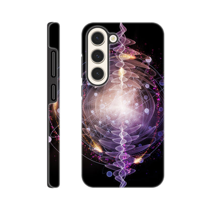 Beginning, Purple - Phone Tough Case Galaxy S23 Phone Case