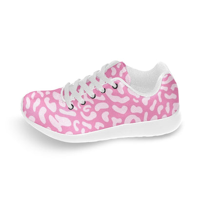 Pink Leopard - Kids Sneakers