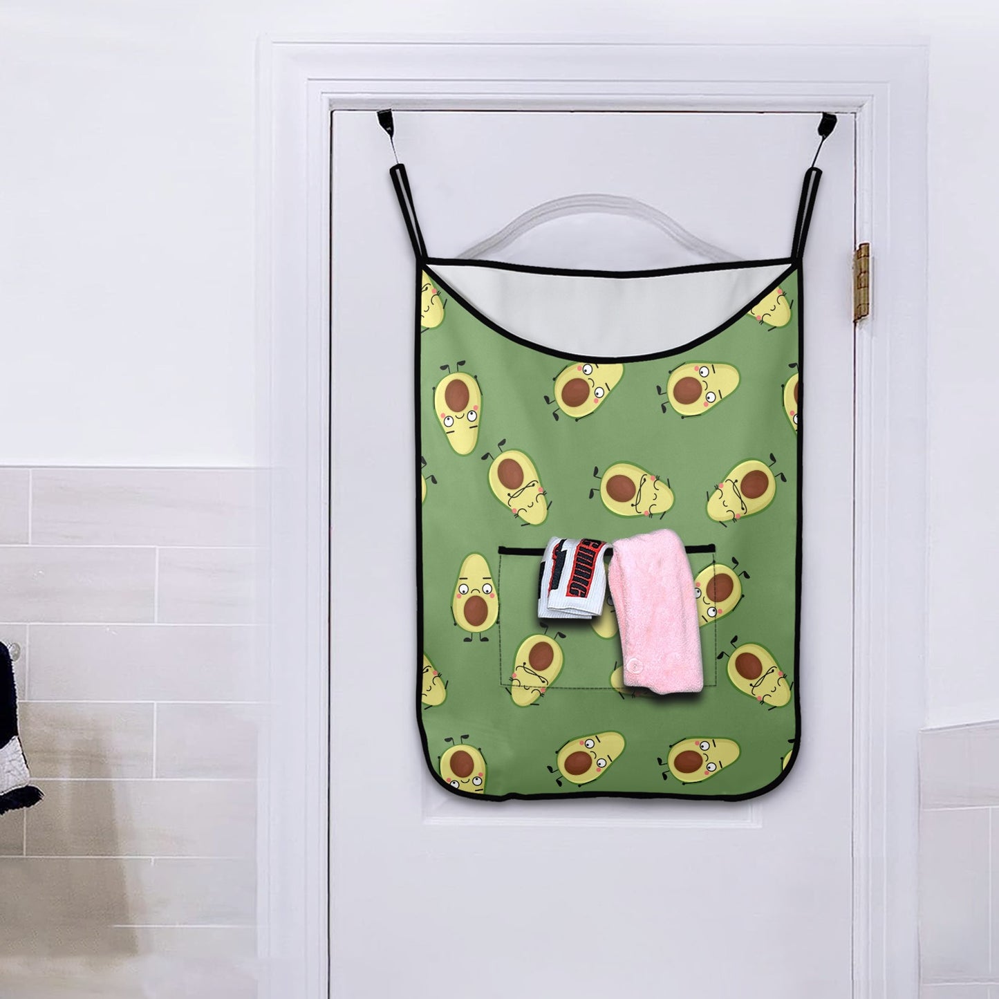 Avocado Characters - Hanging Laundry Bag