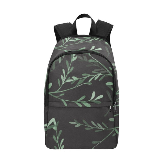 Delicate Leaves - Fabric Backpack for Adult