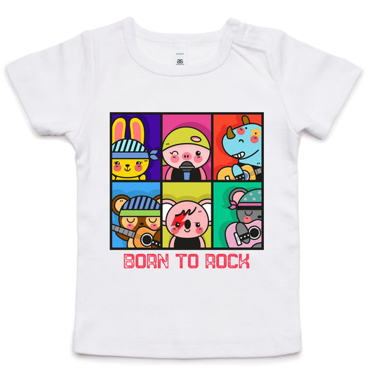 Born To Rock - Baby T-shirt