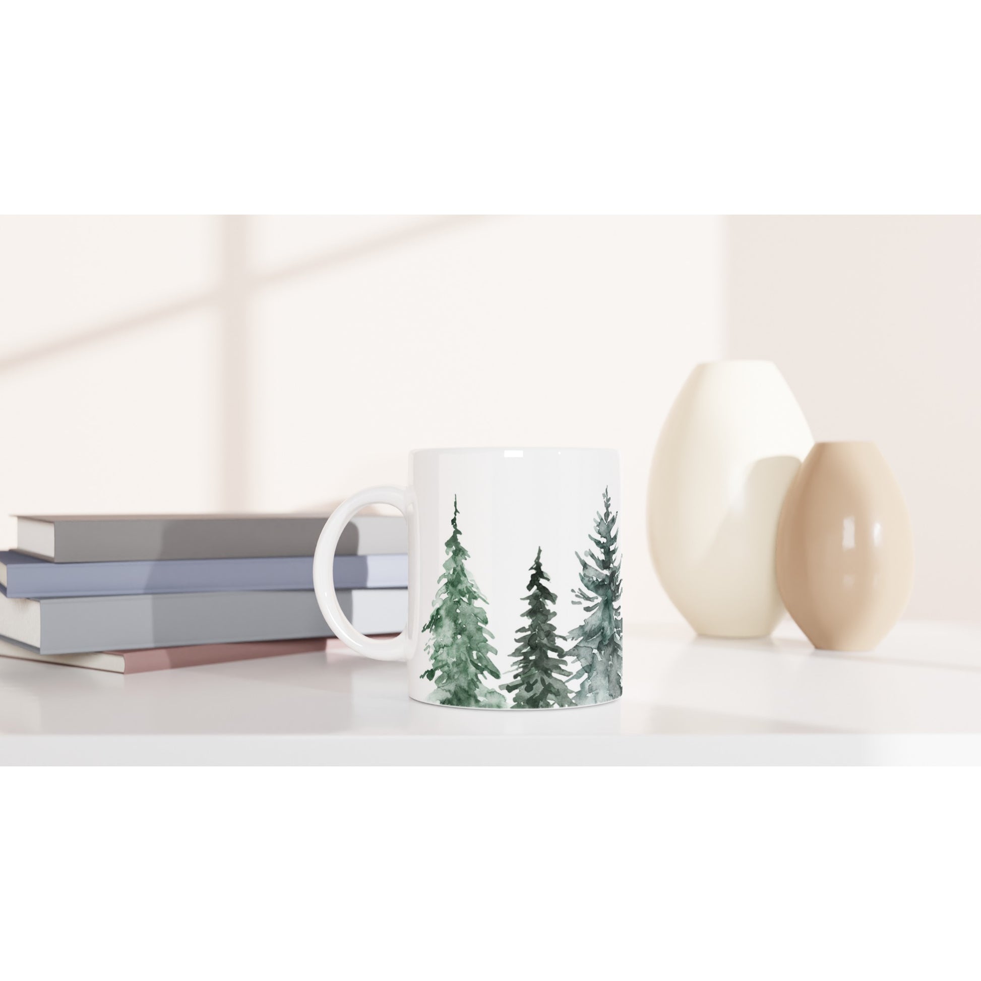 Trees - White 11oz Ceramic Mug White 11oz Mug Plants