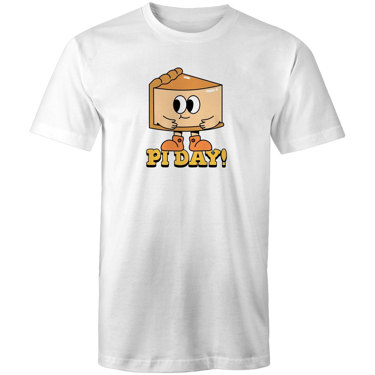 Pi Day - Mens T-Shirt White Mens T-shirt Printed In Australia Science