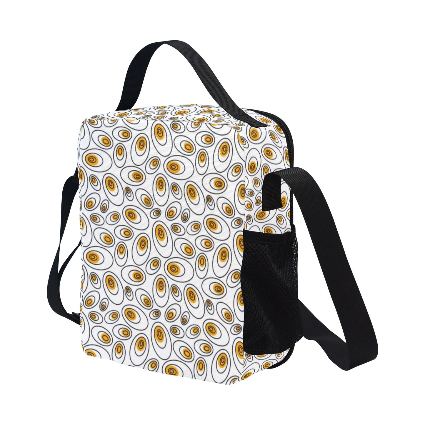 Eggs Abstract - Crossbody Lunch Bag for Kids Kids Crossbody Lunch Bag