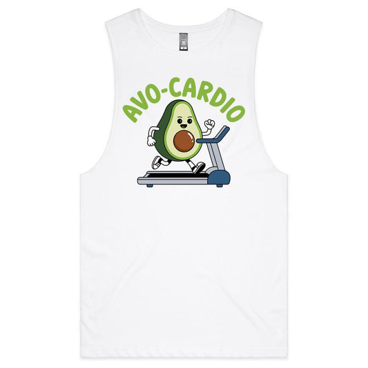 Avo-Cardio, Avocado Treadmill - Tank Top Tee