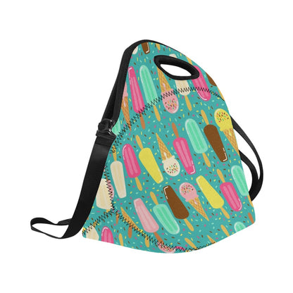 Ice Cream - Neoprene Lunch Bag/Large Neoprene Lunch Bag/Large