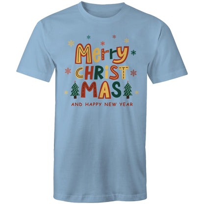 Merry Christmas And Happy New Year - Mens T-Shirt